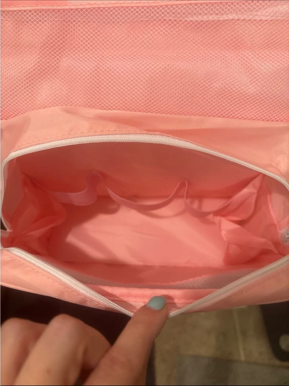 Pink Hanging Travel Organizer Toiletry Bag NWOT